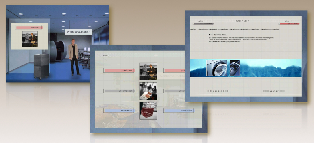 Deutsches Museum Klimaspiel Screenshots